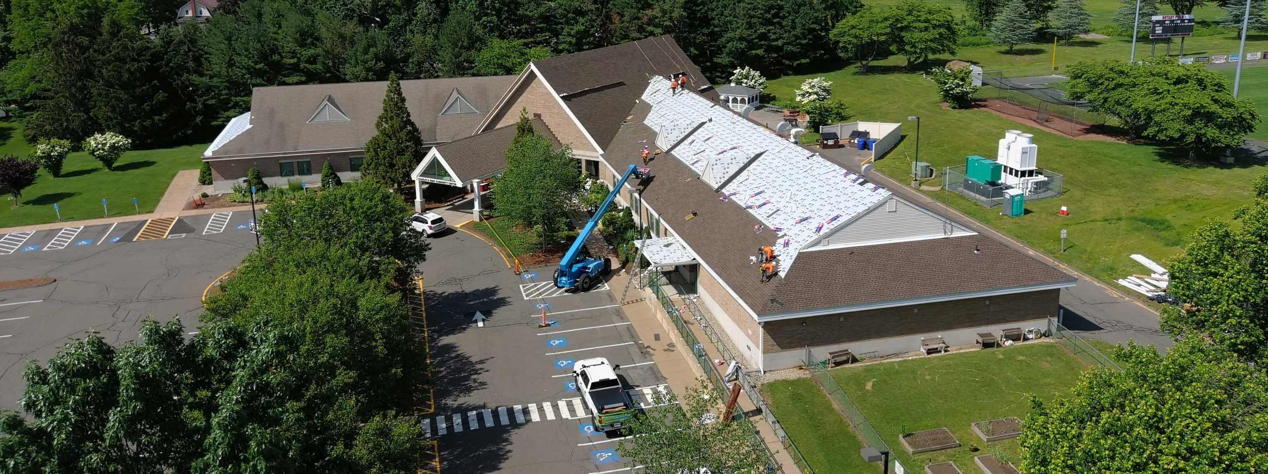 Roofers near me Central CT | Roofing companies near me Central CT | Portfolio | Community Center South Windsor