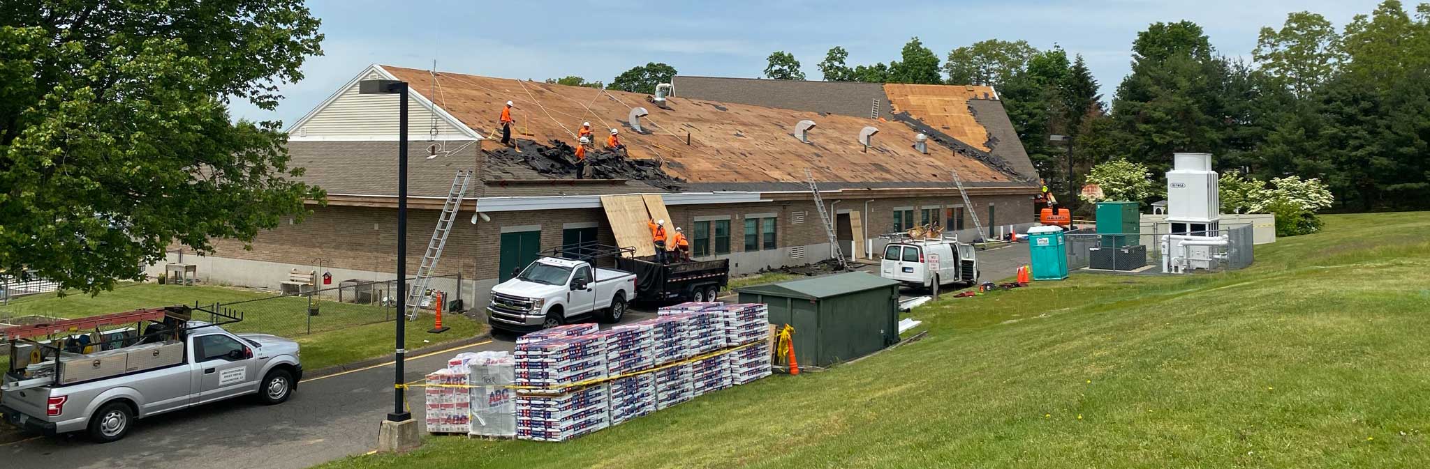 Roofers near me Central CT | Roofing companies near me Central CT | Portfolio | Community Center South Windsor