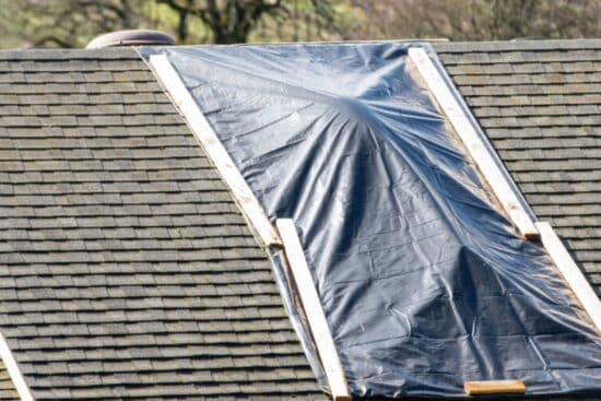 How Do You Secure a Tarp to a Roof